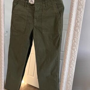 Nili Lotan Women’s Forest Green Cargo Pants